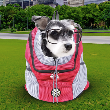 Mochila de Viagem Portátil de Ombro para Cachorros Nossa Casa Fácil