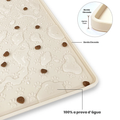 Tapete de Silicone Impermeável para Comedouro de Pets Nossa Casa Fácil