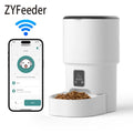 Novo comedouro automático para animais de estimação com botão de 4 litros e Wi-Fi: distribuidor inteligente de ração para cães e gatos Minha loja