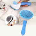 Escova para cães e pente para gatos; escova autolimpante para remoção de pêlos de animais Minha loja