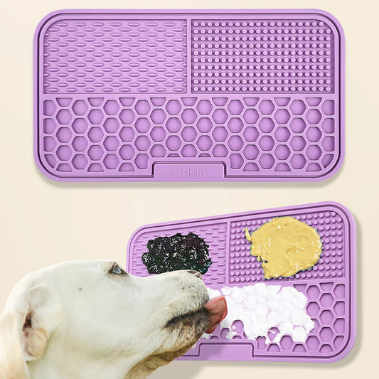 Tapete Alimentador Lento para Cães e Gatos | Silicone Nossa Casa Fácil