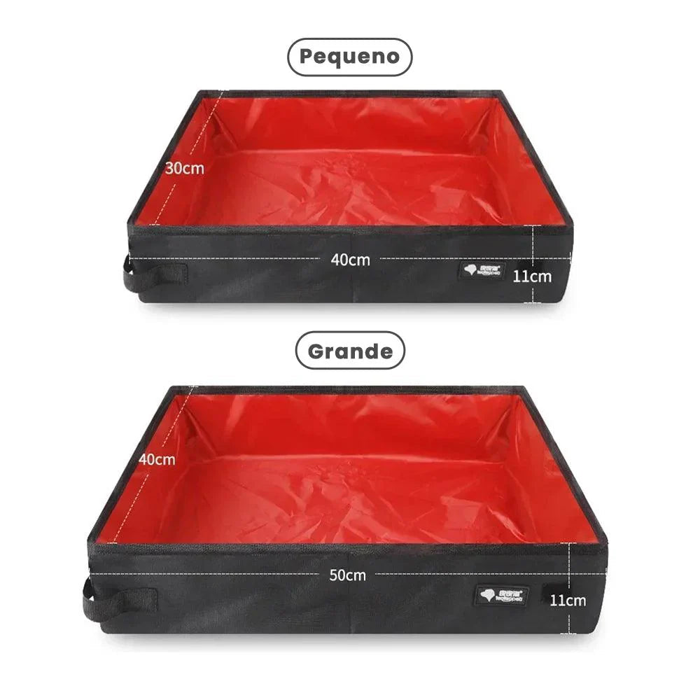 Caixa de Areia Dobrável para Gatos Nossa Casa Fácil